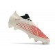 adidas Predator Edge.1 L FG Nuovo Bianco Off Rosso Vivido Oro Metallico