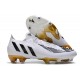 adidas Predator Edge.1 L FG Nuovo Bianco Oro Nero