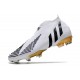 Scarpe Calcio adidas Predator Edge+ FG Bianco Oro Nero