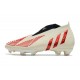 Scarpe adidas Predator Edge+ FG Bianco Off Rosso Vivido Oro Metallico