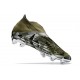 Scarpe Calcio adidas Predator Edge+ FG Focu Oliva Argento Metallico Magic Lime