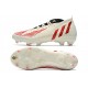 adidas Predator Edge.1 FG Nuovo Bianco Off Rosso Vivido Oro Metallico