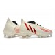 adidas Predator Edge.1 FG Nuovo Bianco Off Rosso Vivido Oro Metallico