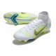 Nike Mercurial Superfly 8 Elite FG Bianco Blu Giallo