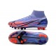 Nike Mercurial Superfly VIII Elite AG Pro Mbappe Thistle Chiaro Argento Metallico