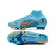 Nike Mercurial Superfly VIII Elite AG Pro Blu Cloro Arancione Marina