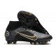 Nike Mercurial Superfly VIII Elite AG Pro Nero Oro Metallico Argento