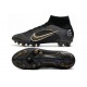 Nike Mercurial Superfly VIII Elite AG Pro Nero Oro Metallico Argento