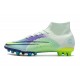 Nike Mercurial Superfly VIII Elite AG Pro Dream Speed Verde Orzo Volt Electro Viola