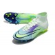 Nike Mercurial Superfly VIII Elite AG Pro Dream Speed Verde Orzo Volt Electro Viola