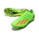 adidas X Speedportal .1 FG Scarpa Verde Rosso