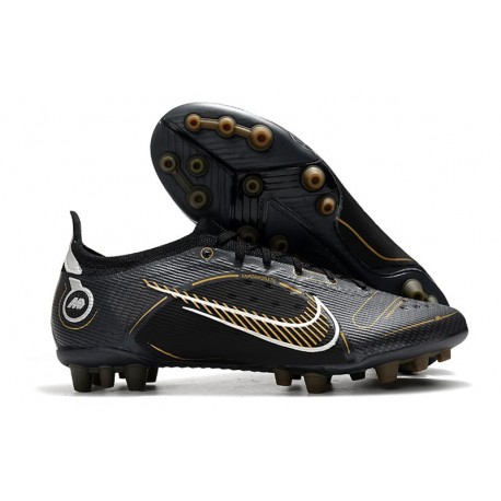 Nike Mercurial Vapor XIV Elite AG-Pro Nero Oro Metallico Argento