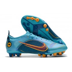 Nike Mercurial Vapor XIV Elite AG-Pro Blu Cloro Arancione Laser Marina