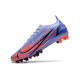 Nike Mercurial Vapor XIV Elite AG-Pro Mbappe Thistle Chiaro Argento Metallico