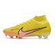 Nike Zoom Mercurial Superfly 9 Elite Fg Giallo Strike Sunset Glow