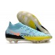 Nike Phantom Gt 2 Elite DF FG Glacier Ice Nero Giallo Strike