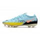 Nike Phantom Generative Texture 2 Elite FG Glacier Ice Nero Giallo Strike