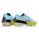 Nike Phantom Generative Texture 2 Elite FG Glacier Ice Nero Giallo Strike