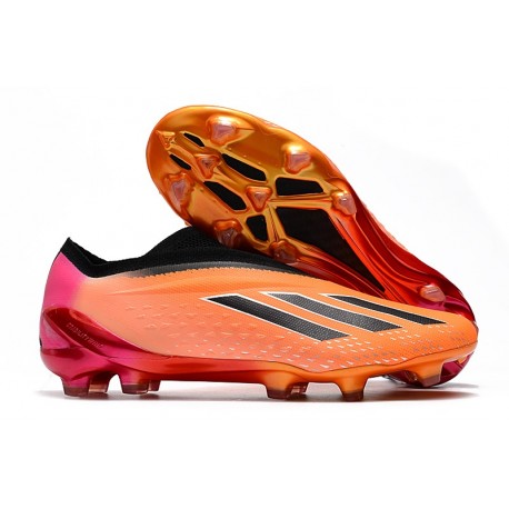 Scarpe adidas X Speedportal+ FG Arancio Nero