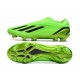 Scarpe adidas X Speedportal+ FG Verde Solare Nero Core Giallo Solare