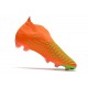 adidas Predator Edge+ FG Rosso Solare Team Verde Solare Nero Core