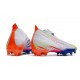 Scarpe Calcio adidas Predator Edge+ FG Bianco Giallo Solare Blu Power