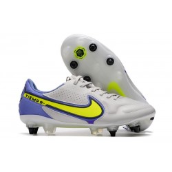 Nike Tiempo Legend IX Elite SG-Pro Grigio Nebbia Volt Zaffiro