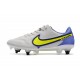 Nike Tiempo Legend IX Elite SG-Pro Grigio Nebbia Volt Zaffiro