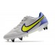 Nike Tiempo Legend IX Elite SG-Pro Grigio Nebbia Volt Zaffiro