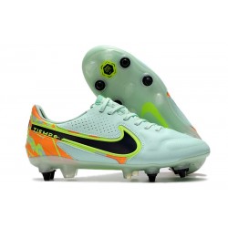 Nike Tiempo Legend IX Elite SG-Pro Verde Orzo Blu Nerastro Arancione Total