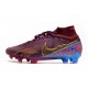 Nike Zoom Mercurial Superfly 9 Elite Fg KM Barbabietola Scuro Mtlc Vivid Oro