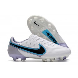 Nike Tiempo Legend IX Elite FG Scarpe Bianco Nero