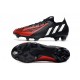 adidas Predator Edge.1 L FG Nuovo Nero Bianco Rosso