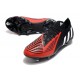 adidas Predator Edge.1 L FG Nuovo Nero Bianco Rosso