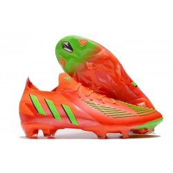 adidas Predator Edge.1 L FG Nuovo Rosso Solare Team Verde Solare Nero Core