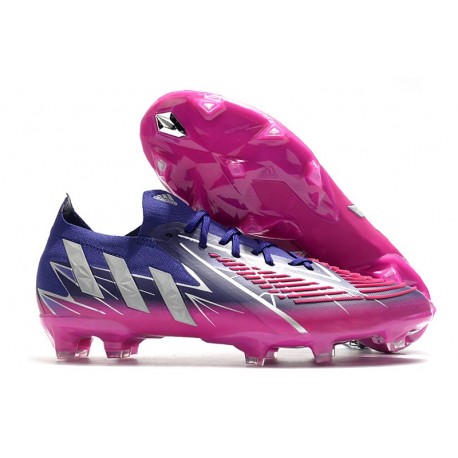 adidas Predator Edge.1 L FG Nuovo Team Collegiate Viola Argento