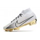 Nike Zoom Mercurial Superfly 9 Elite Fg Bianco Oro Nero