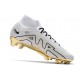 Nike Zoom Mercurial Superfly 9 Elite Fg Bianco Oro Nero