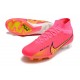 Nike Zoom Mercurial Superfly 9 Elite Fg Rosa Giallo