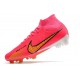 Nike Zoom Mercurial Superfly 9 Elite Fg Rosa Giallo