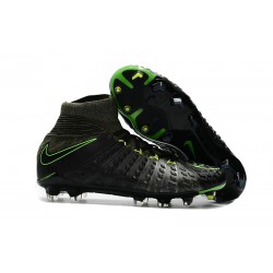 Scarpa Nuove Nike Neymar Hypervenom Phantom III DF FG - Nero Verde