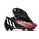 adidas Predator Edge.1 FG Nuovo Nero Bianco Rosso