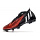 adidas Predator Edge.1 FG Nuovo Nero Bianco Rosso