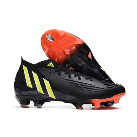 adidas Predator Edge.1 FG Nuovo Nero Giallo