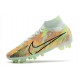 Nike Zoom Mercurial Superfly 9 Elite AG Verde Orzo Blu Nerastro Arancione Total