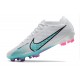 Nike Zoom Mercurial Vapor XV Elite FG Bianco Blu Baltico Rosa Blast Indigo Haze