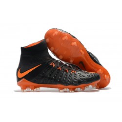 Scarpa Nuove Nike Neymar Hypervenom Phantom III DF FG - Nero Arancio