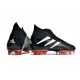 Scarpe Calcio adidas Predator Edge+ FG Nero Bianco Rosso