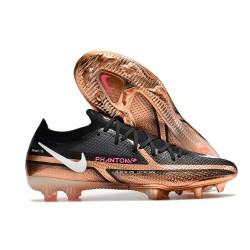 Nike Phantom Generative Texture 2 Elite FG Rame Metallico Bianco Nero