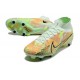 Nike Zoom Mercurial Superfly 9 Elite SG Verde Orzo Blu Nerastro Arancione Total